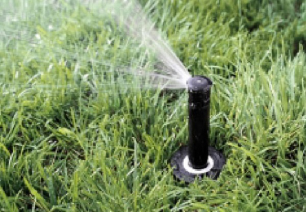 Irrigazione automatica del giardino con impianti speciali